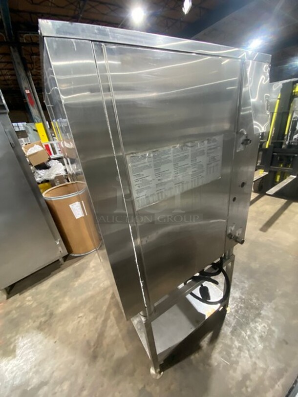 Late Model! Alto Shaam Commercial Electric Powered Combitherm Convection Oven! With Underneath Storage Space! All Stainless Steel! On Legs! 208/230V 3 Phase! Working When Removed! - Image 4 of 12