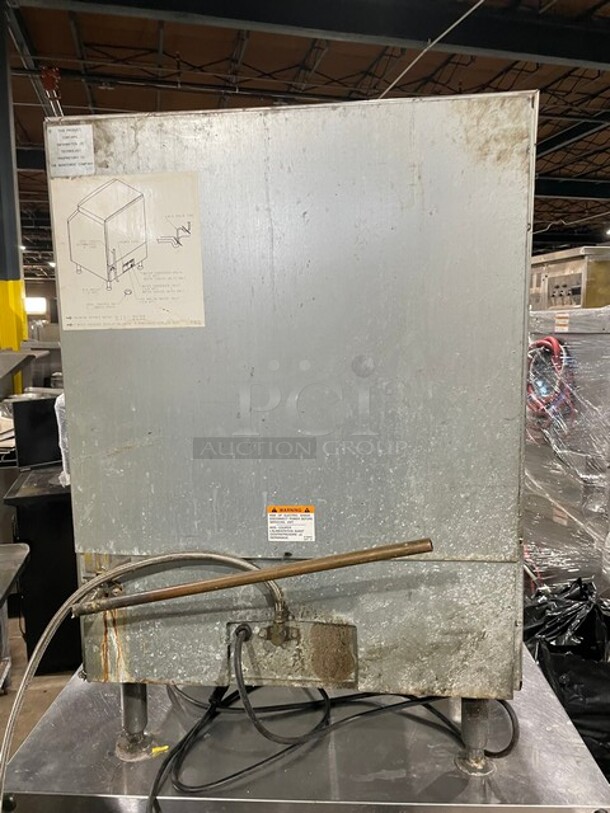 Koolaire Commercial Under The Counter Ice Making Machine! All Stainless Steel! Model KD0170A Serial 310353873! 115V 1Phase! On Legs! - Image 3 of 8