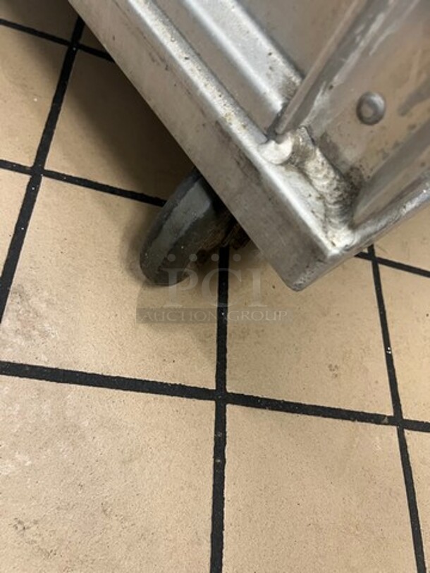 Cres Cor Half Sized Enclosed Pan Rack! All Stainless Steel! On Casters! - Image 7 of 7