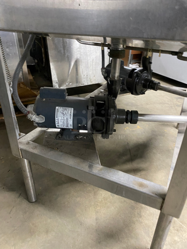 Knight Commercial Double Pass-Through Straight Dishwasher! All Stainless steel! On Legs! Model: KLE235D SN: D20226 115V 60HZ 1 Phase - Image 7 of 11