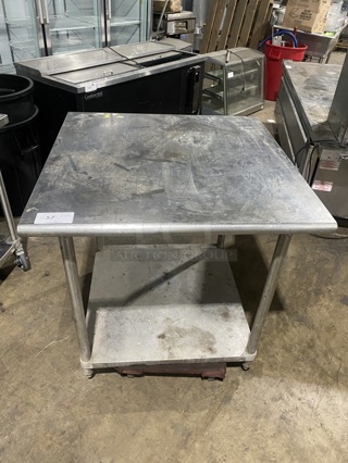 Stainless Steel Commercial Worktable Undershelf on Legs! 