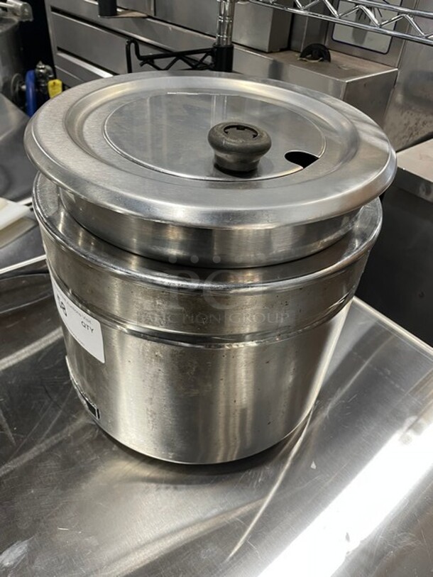 Atosa Commercial Stainless Steel Electric Powered Countertop Single Well Soup Kettle/Food Warmer! 120V! Model: AT51388!
 - Image 2 of 9