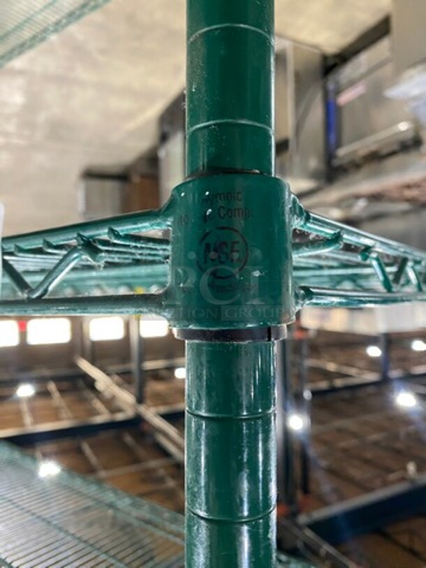 Metro 3 Tier Shelf! On Casters! BUYER MUST DISMANTLE! PCI CANNOT DISMANTLE FOR SHIPPING! PLEASE CONSIDER FREIGHT CHARGES! - Image 8 of 8