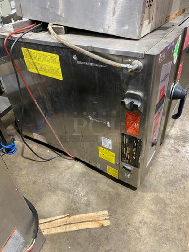 Cleveland Commercial Natural Gas Powered Combi Convection Oven! With View Through Door! All Stainless Steel! Model: OGS620 SN: WC0366007J01 - Image 4 of 8