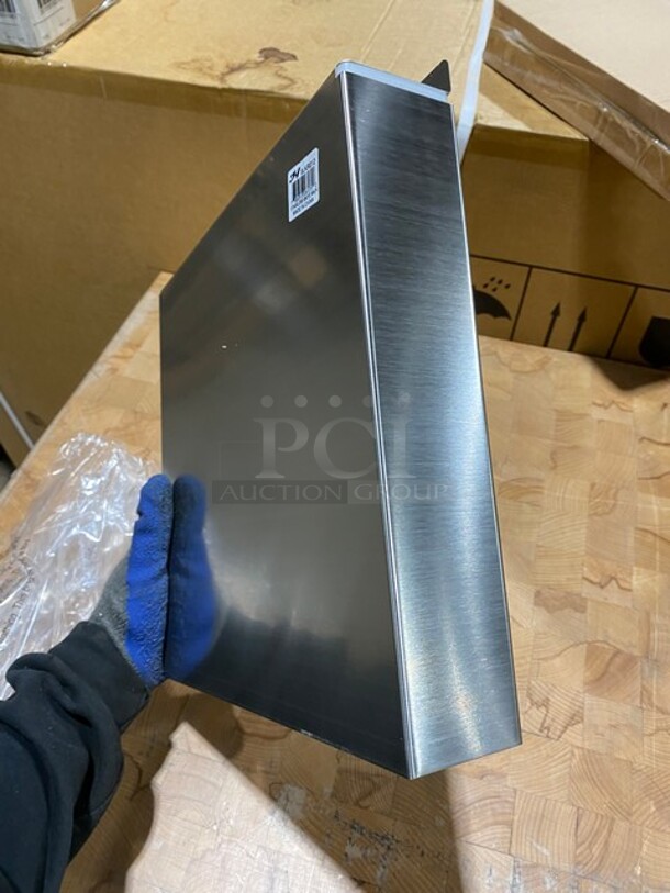 NEW! IN THE BOX! Commercial Solid Stainless Steel Knife Rack! Model: SLKR012 - Image 3 of 6