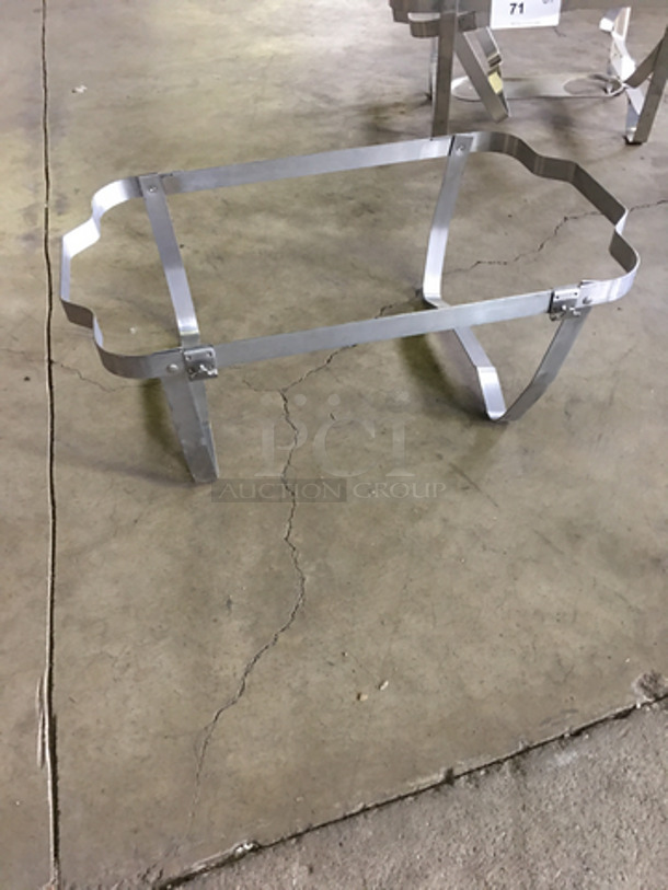 ALL ONE MONEY! Heavy Duty Chafing Stands For Full Size Foil Pans! - Image 2 of 4