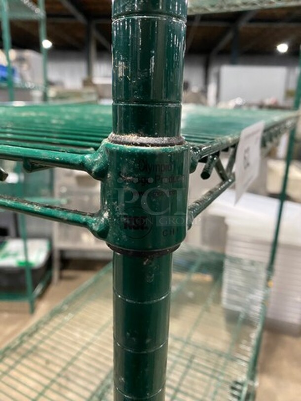 Metro 4 Tier Shelf! On Casters! BUYER MUST DISMANTLE! PCI CANNOT DISMANTLE FOR SHIPPING! PLEASE CONSIDER FREIGHT CHARGES! - Image 7 of 8