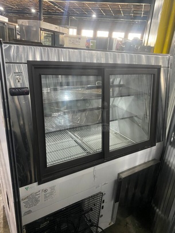 Marc Refrigeration Deli Display Case! Stainless Steel! MODEL MDL4S/C SN:160357 115V 1PH! - Image 3 of 10