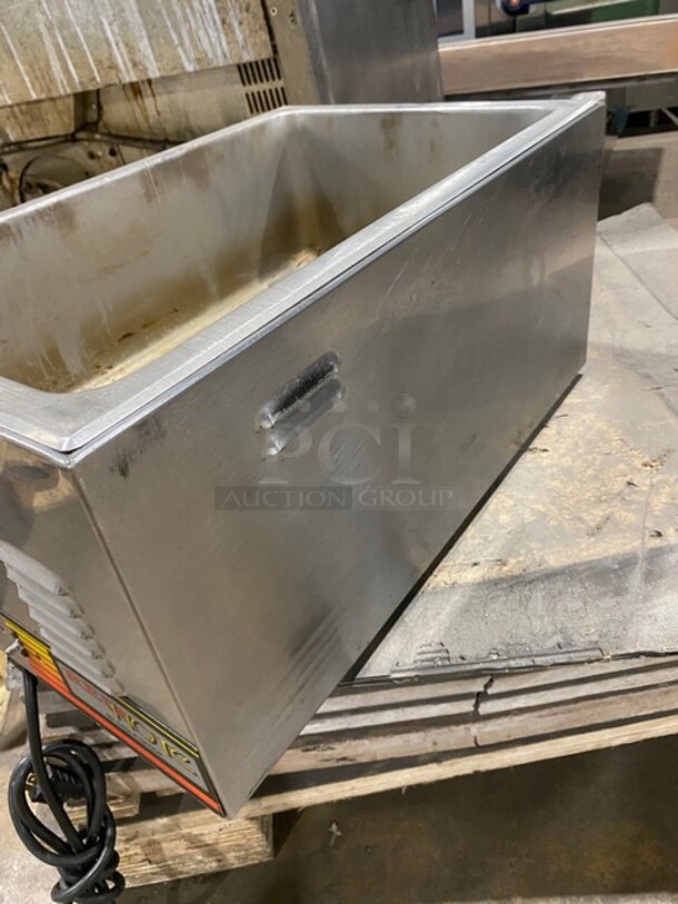 Eagle Group Red Hots Commercial Countertop Single Well Food Warmer! All Stainless Steel! - Image 4 of 8