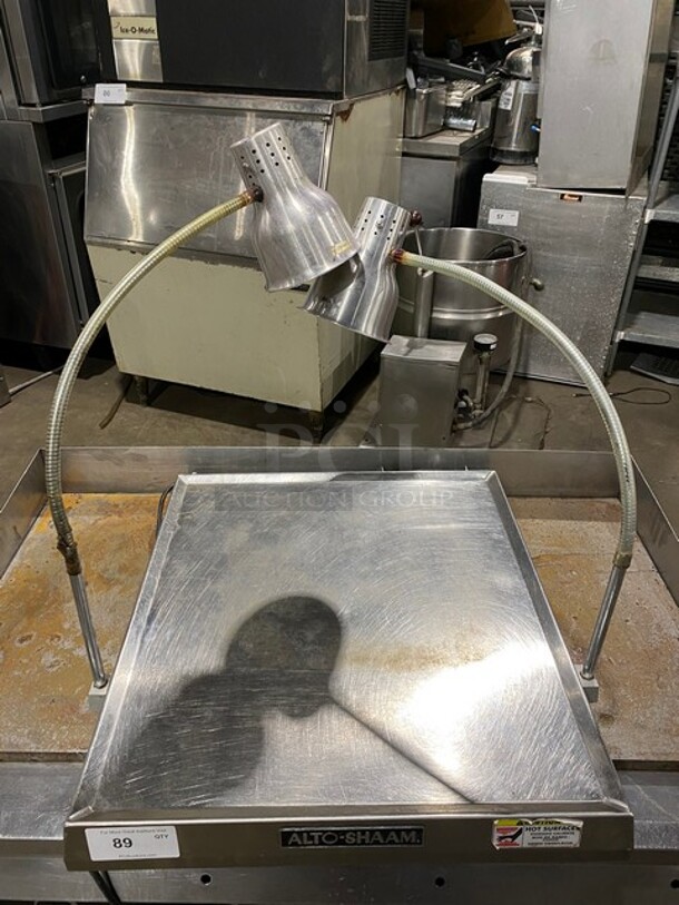 Alto-Shaam Heated Dual Lamp Carving Station! MODEL 100HSLBCS2 SN: 2110230203 125V 1PH - Image 1 of 7