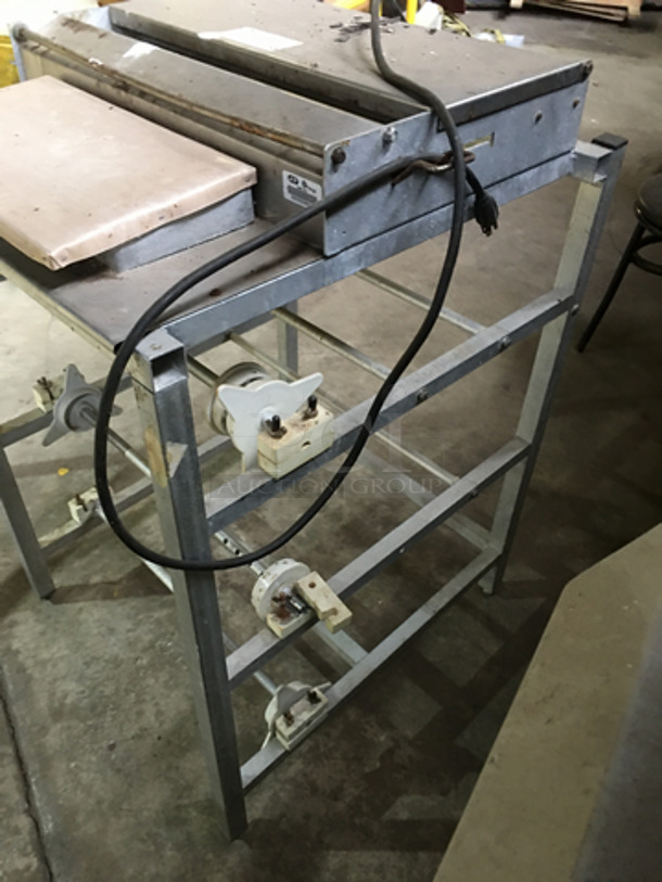 Commercial Food Sealer Machine! Stainless Steel! On Legs! - Image 2 of 8