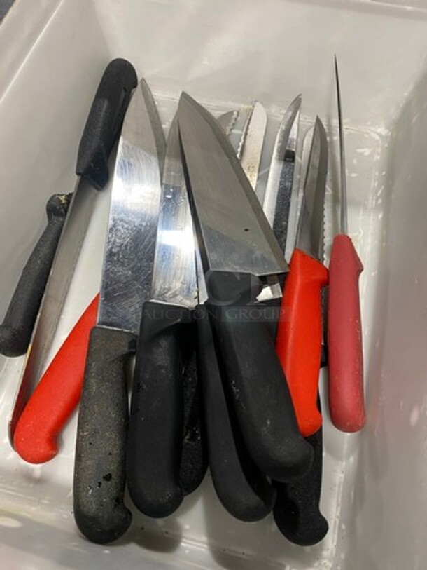 ALL ONE MONEY! Assorted Size And Style Kitchen Knives! - Image 7 of 8