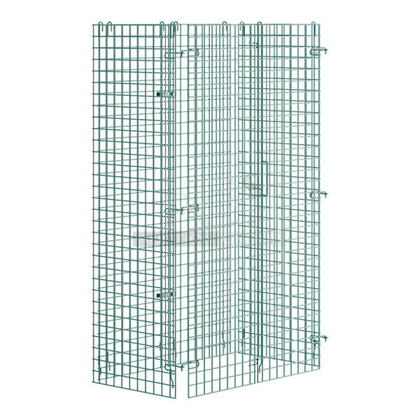 BRAND NEW SCRATCH & DENT! Regency NSF Green Wire Security Cage - 24" x 36" x 61". In The Box. - Image 1 of 4