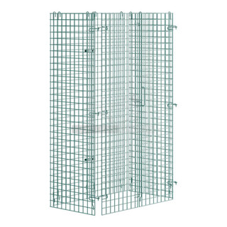 BRAND NEW SCRATCH & DENT! Regency NSF Green Wire Security Cage - 24" x 36" x 61". In The Box.