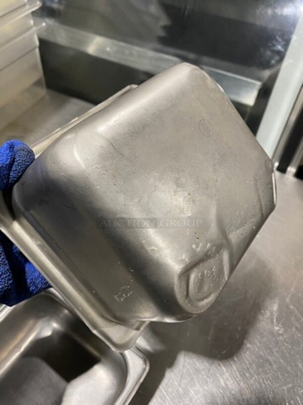 Commercial Steam Table/ Prep Table Food Pans! All Stainless Steel! 5x Your Bid! - Image 4 of 4