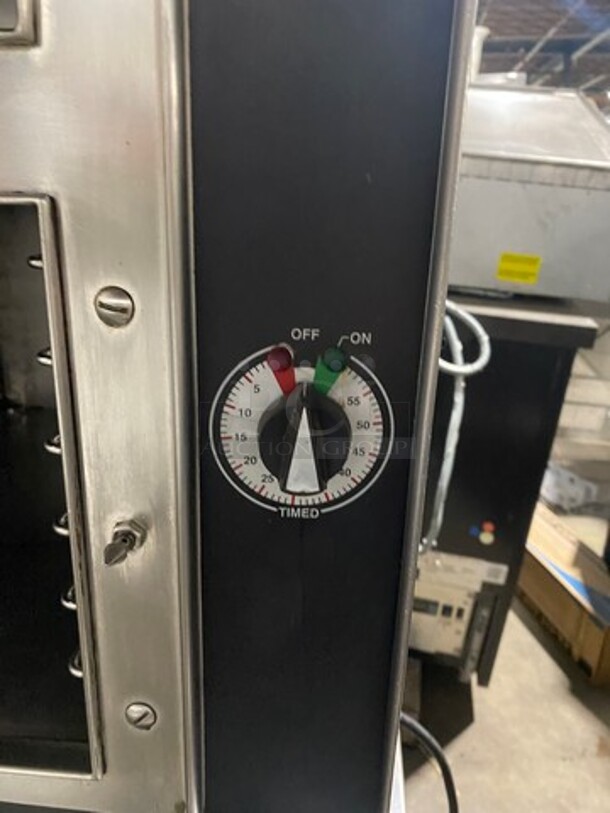 Groen Commercial Natural Gas Powered Dual Cabinet Steamer! All Stainless Steel! On Legs! Model: HY6SG - Image 9 of 12