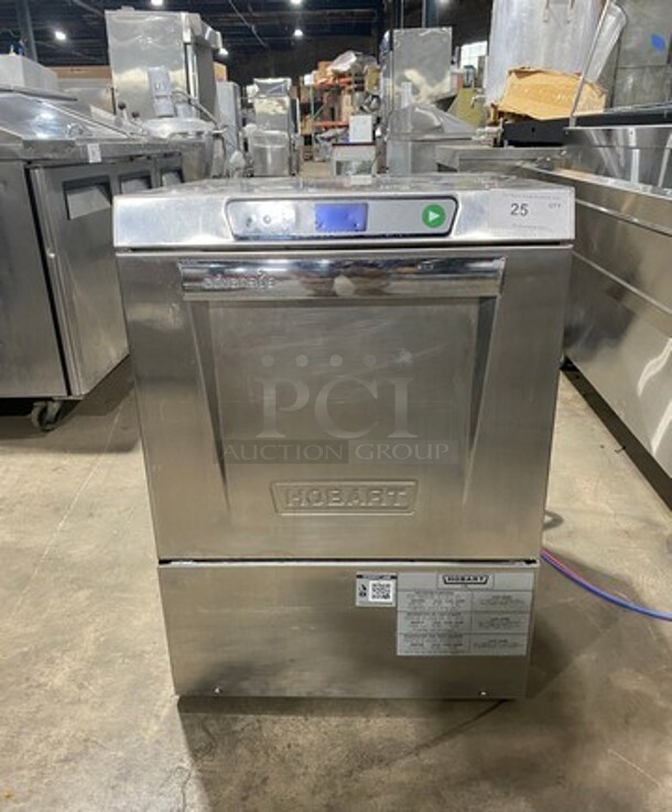 Hobart Commercial Under The Counter New Body Style Heavy Duty Dishwasher! All Stainless Steel! Model: LXER SN: 231171038 120/208V 60HZ 1 Phase - Image 1 of 9