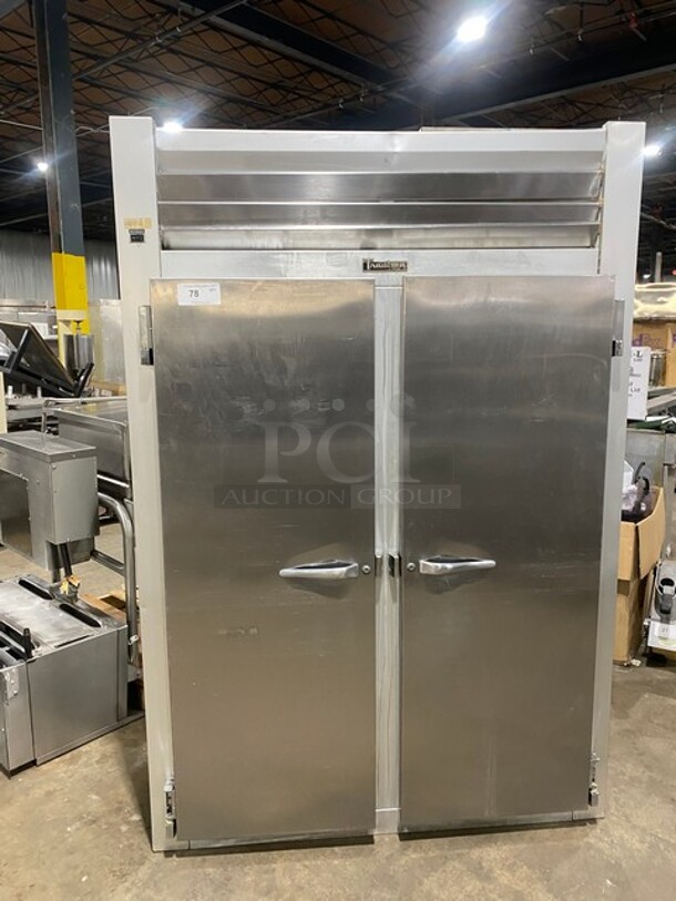 Traulsen Commercial Stainless Steel 2 Door Reach In Refrigerator! 115V 1 Phase! Model: GHT 2-32 NUT SN: 198348 5G! - Image 1 of 7