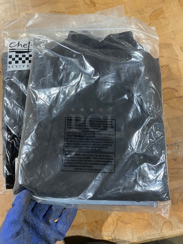 NEW! Chef Rivival Ladies Cuisinier Jacket Black! Size Small! 6x Your Bid!  - Image 4 of 5