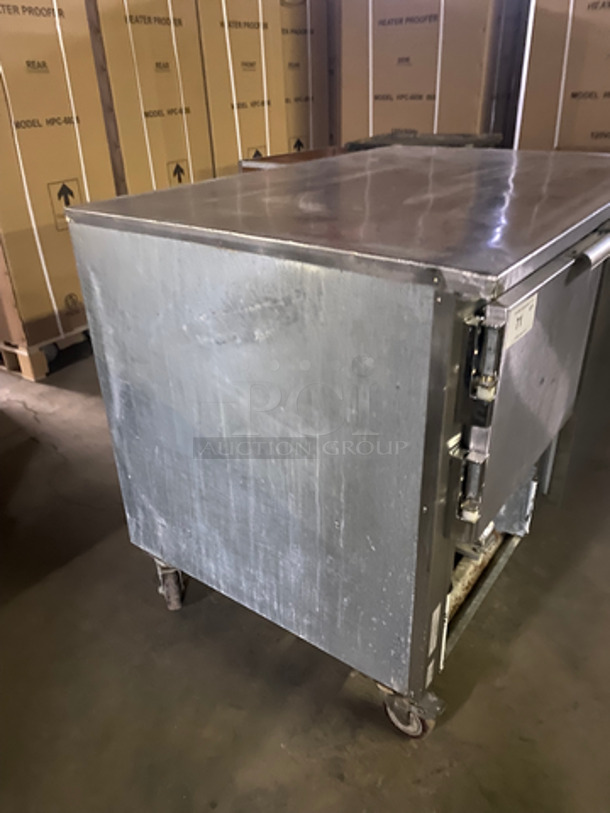 Leader Commercial 2 Door Lowboy/Worktop Cooler! All Stainless Steel! On Casters! Model: FB48SC SN: PV09S1911 115V 60HZ 1 Phase - Image 2 of 9