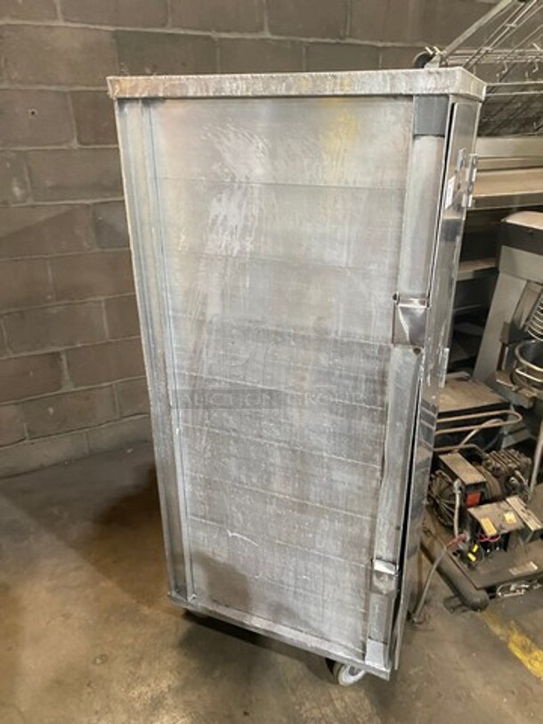Commercial Single Door Enclosed Pan Rack! Solid Stainless Steel! On Casters! - Image 3 of 5
