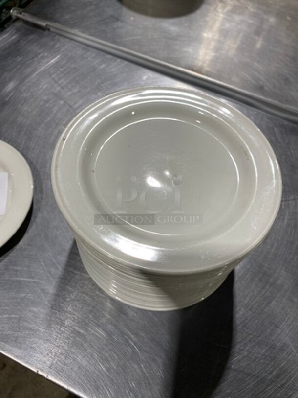 ALL ONE MONEY! Small White Dessert Plates! - Image 2 of 4