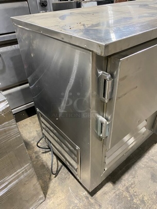 Commercial 4 Door Lowboy/ Work Top Cooler! All Stainless Steel! - Image 2 of 7