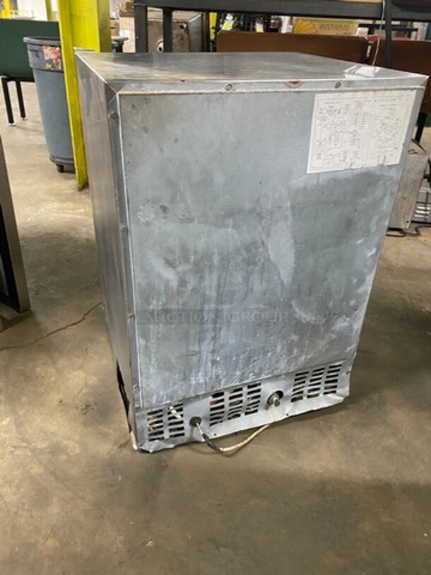 Uline Commercial Countertop Single Door Reach In Refrigerator/Freezer! All Stainless Steel! - Image 3 of 9