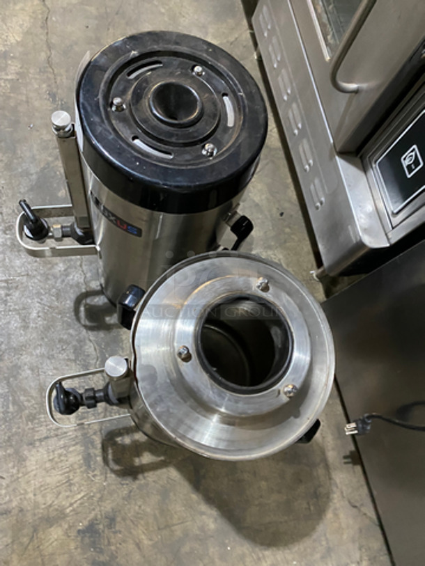 2 Luxus Commercial Countertop Drink Dispensers! Thermoproved For Hot And Cold Beverages! All Stainless Steel! 2x Your Bid! - Image 6 of 7