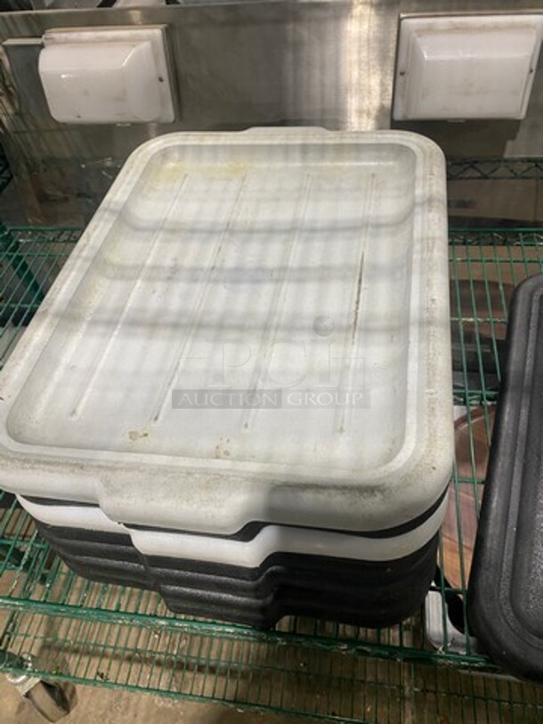 Winco Black Poly Container Lids! 13x Your Bid! - Image 3 of 7