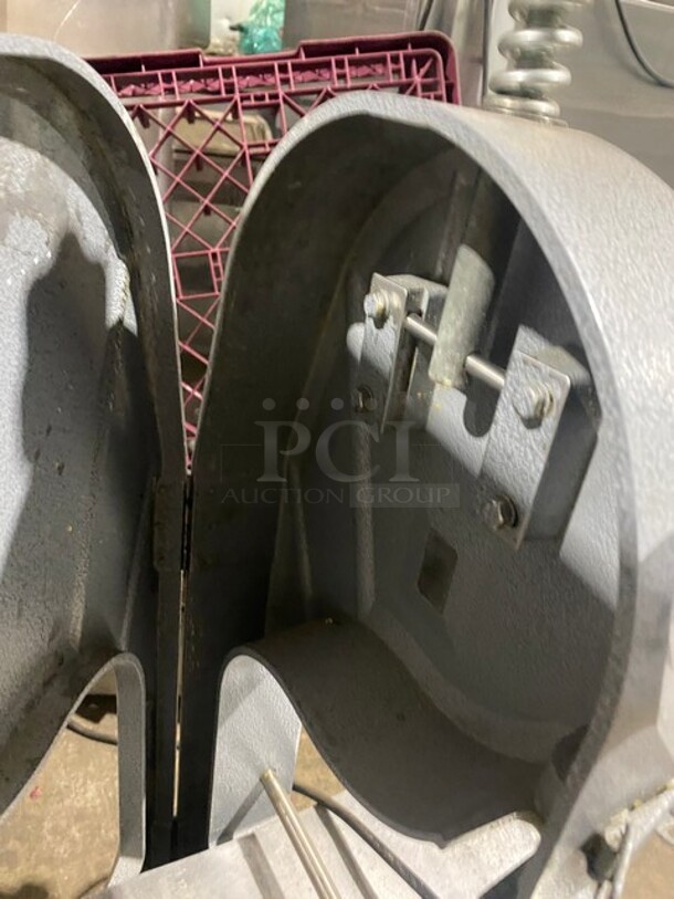 WOW! All Stainless Steel Countertop Bone Saw Machine! Model JG210! 110V!  - Image 7 of 9