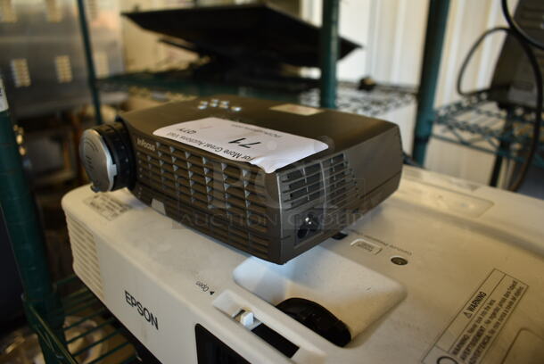 InFocus LP70 Projector.  - Image 2 of 7