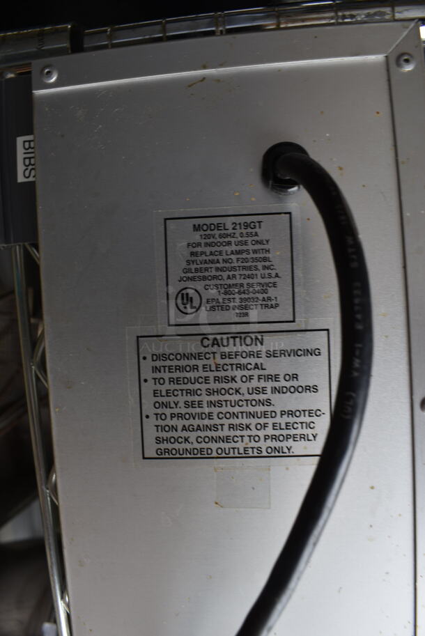 Model 219GT Metal Bug Zapper. 120 Volts, 1 Phase. 28x10.5x6 - Image 3 of 4
