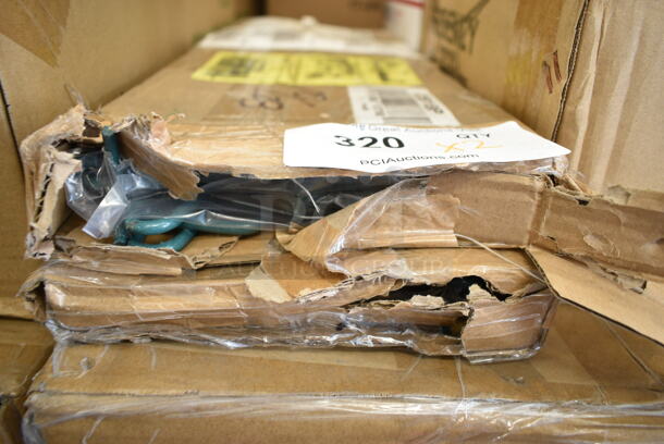 2 BRAND NEW! Quantum CB18P Green Finish Brackets. 2 Times Your Bid! - Image 2 of 4