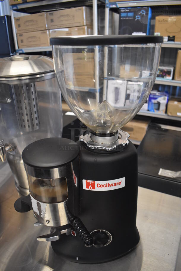 Cecilware HC-600 Metal Commercial Countertop Espresso Bean Grinder. 110 Volts, 1 Phase. 8.5x14.5x22. Tested and Working! - Image 2 of 6
