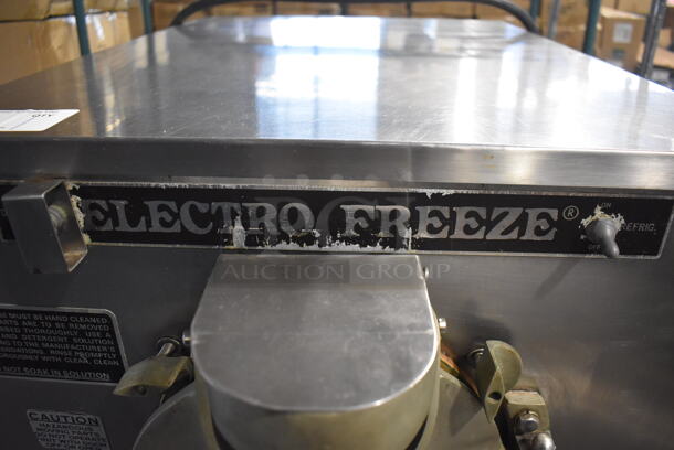 Electro Freeze FT-1 Stainless Steel Commercial Floor Style Water Cooled Batch Freezer on Commercial Casters. 230 Volts, 1 Phase. 24x40x53 - Image 8 of 8