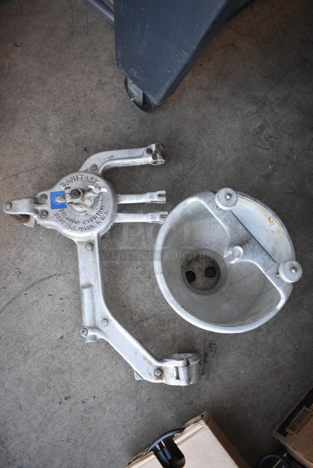 Belshaw Type B Metal Commercial Dough Dropper w/ Hopper. Goes GREAT w/ Item 135! 14x7x21, 9.5x9.5x13.5 - Image 2 of 6