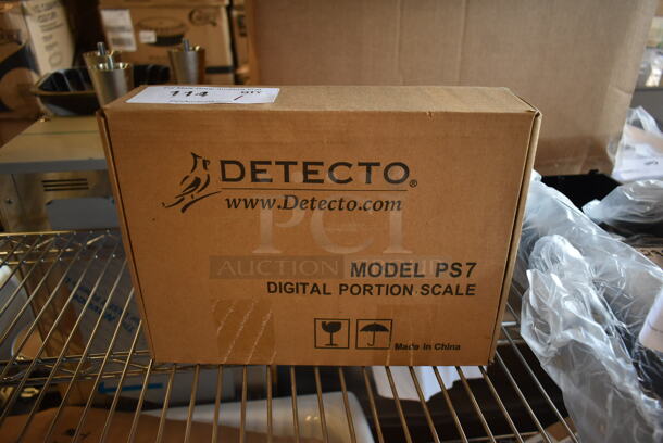 BRAND NEW SCRATCH AND DENT! Cardinal Detecto 308PD7 PS-7 7 lb. Electronic Portion Scale. Tested and Working! - Image 6 of 6
