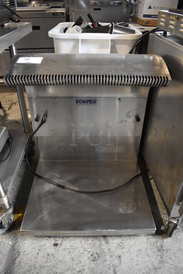 Equipex SA VENT Stainless Steel Commercial Countertop Vent Exhaust System. 120 Volts, 1 Phase. Tested and Does Not Power On - Image 1 of 6