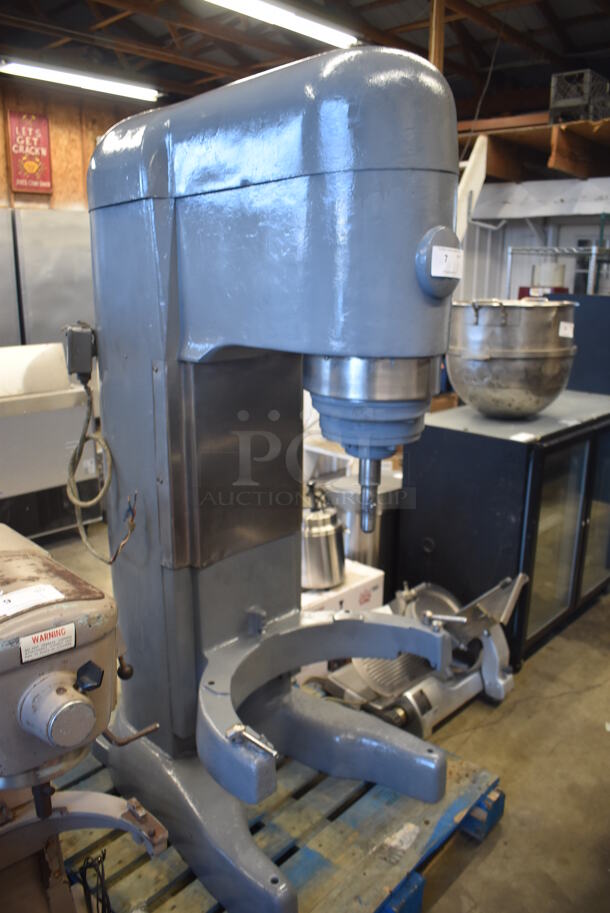 Hobart Metal Commercial Floor Style 140 Quart Planetary Dough Mixer. 32x48x70 - Image 6 of 10