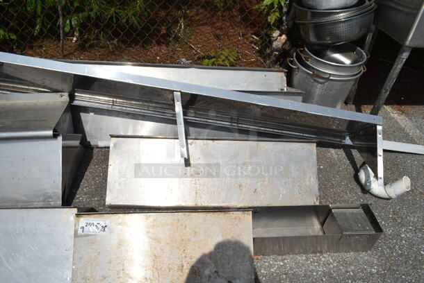 9 Various Metal Shelves. 9 Times Your Bid! - Image 3 of 3