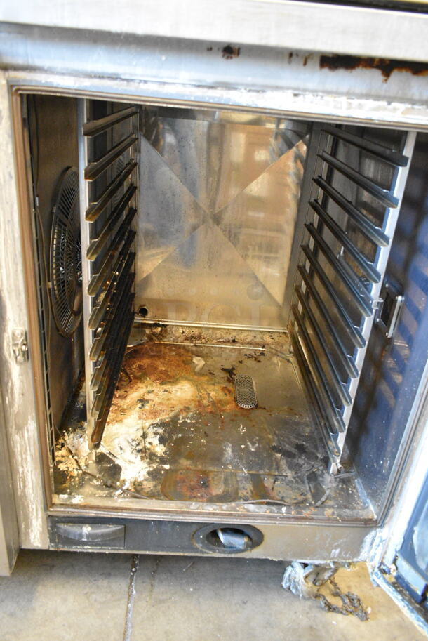 2 2019 Rational Stainless Steel Commercial Combitherm Self Cooking Center Convection Ovens on Commercial Casters. Top Model: SCC WE 62. Bottom Model: SCC WE 102. 480 Volts, 3 Phase. 2 Times Your Bid! - Image 7 of 9