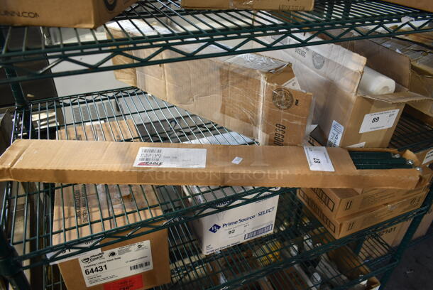 Box of 4 BRAND NEW Eagle P33-VG Green Finish Poles. - Image 2 of 3