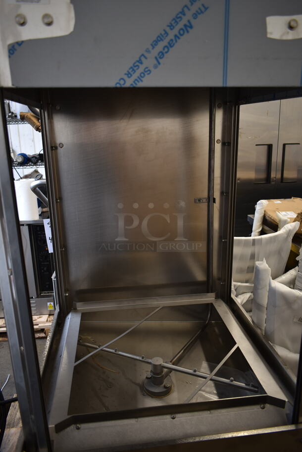 BRAND NEW SCRATCH AND DENT! 2023 Noble Wareforce I-HH Stainless Steel Commercial Straight Pass Through Dishwasher. 115 Volts, 1 Phase.  - Image 7 of 9