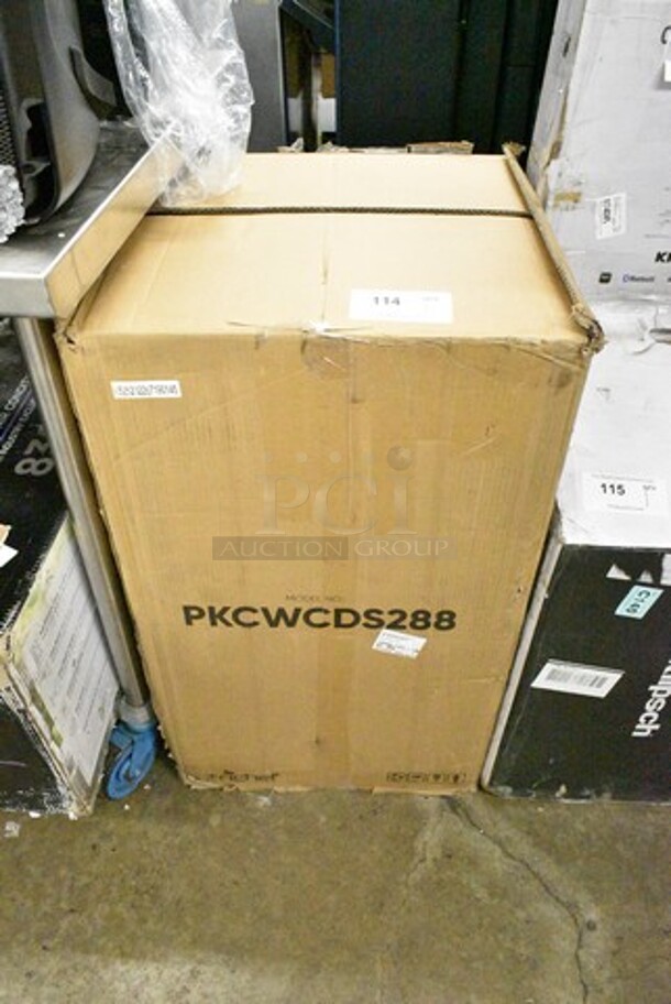 IN ORIGINAL BOX! Pyle PKCWCDS288 Wine Chilling Refrigerator Cellar - Dual-Zone Wine Cooler/Chiller, Digital Touch Button Control with Air Tight Seal. Tested and Working! - Image 2 of 5
