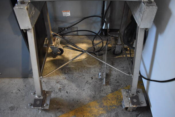 Butcher Boy CMF-S Stainless Steel Commercial Floor Style Compact Frozen Meat Flaker on Commercial Casters. 230 Volts, 3 Phase. 27x25x73 - Image 8 of 9
