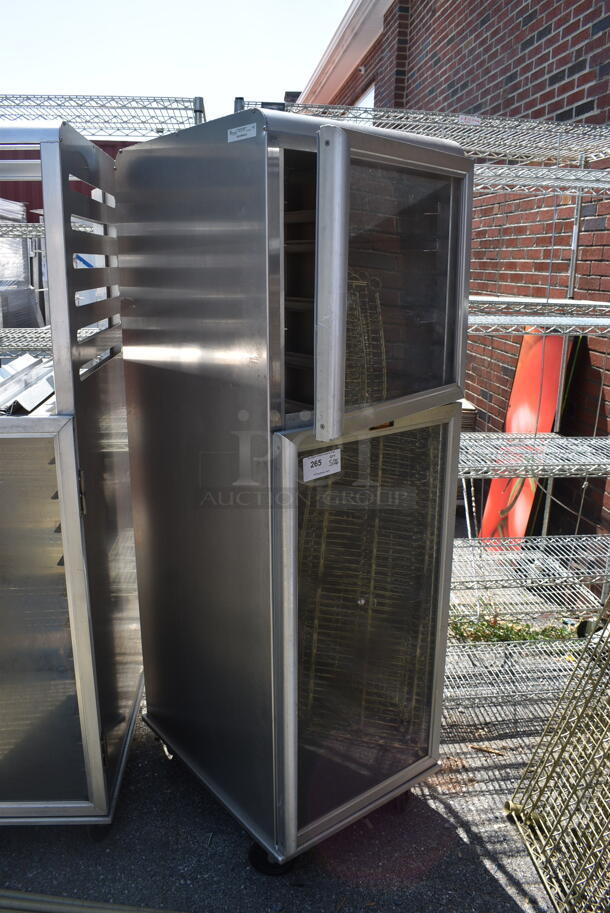Lockwood CA72-RR18-S-R Dutch Door Display Cabinet For Pans On Commercial Casters. - Image 2 of 7