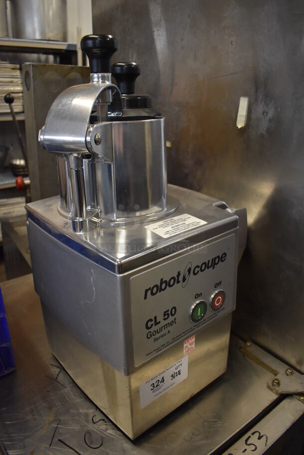 Robot Coupe CL 50 GOUR Series A Stainless Steel Commercial Countertop Food Processor. 120 Volts, 1 Phase. 14x13x24. Tested and Working! - Image 2 of 7