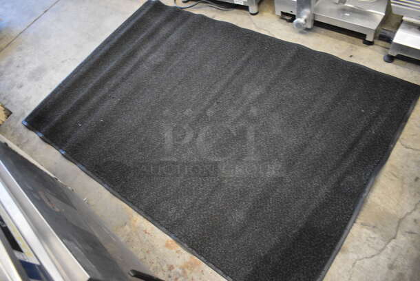 Black Floor Rug. 68x43.5 - Image 3 of 6