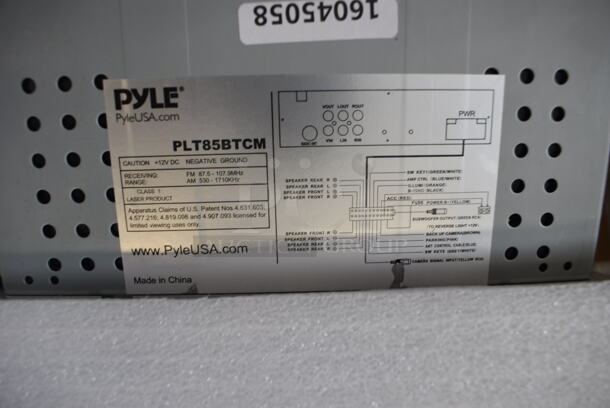IN ORIGINAL BOX! Pyle PLT85BTCM Car Stereo Receiver System. 7.5x7.5x2.5 - Image 4 of 7